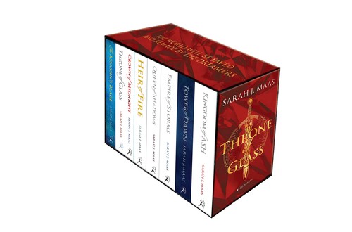 Throne glass paperback - glass, box