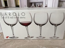 Barolo set di 8 bicchieri da