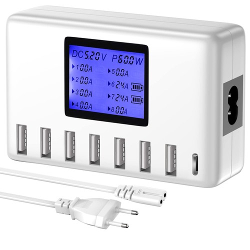 Stazione ricarica usb 60w 8 - ricarica,