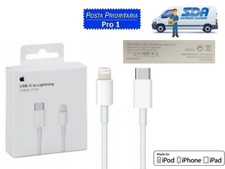 CAVO ALIMENTAZIONE TIPO C USB-C A LIGHTNING PER IPHONE 11 12 13 14 15 PRO MAX