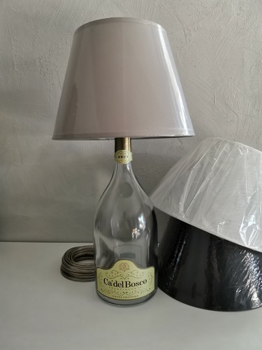 Lampada con bottiglia magnum - con,
