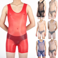 Body Lucido Elasticizzato Uomo