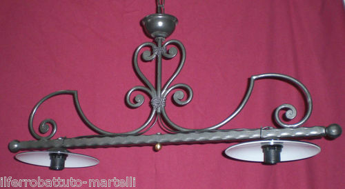 Lampadario bilancia ferro - lampadario,