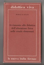 Avviamento alla didattica dell'educazione fisica nelle scuole  -Di Donato