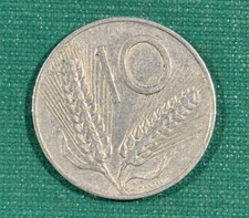 Rara moneta 10 Lire del 1973 -
