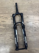 Forcella mountain bike Rock Shox Pike RC 27,5” nera nera 15x100 mm ben indossata 2014