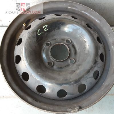 Cerchio ferro peugheot - in, 14''