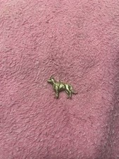 pendente In oro Massiccio  9Kt , Peso 9gr . Pastore Tedesco