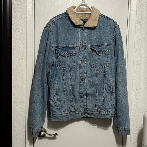 Giacca camionista denim uomo