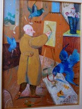 antonio possenti olio su