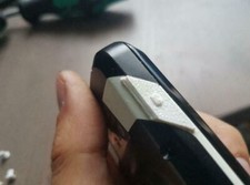 Pulsante di accensione per ciclocomputer Garmin Edge 1000 | pulsante di accensione | bianco | bici da corsa