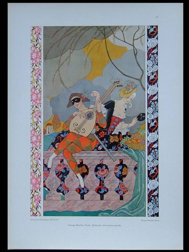 George barbier serenade - george, barbier,