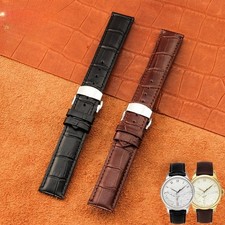 Per Tissot 1853 Cinturino Orologio Vera Pelle Fibbia Farfalla 18 19 20 21 22