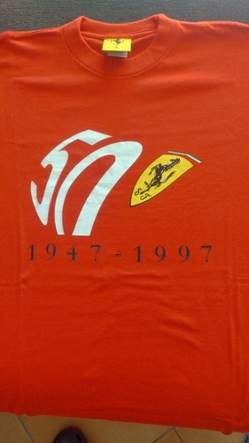 Shirt ferrari anniversario - ferrari,