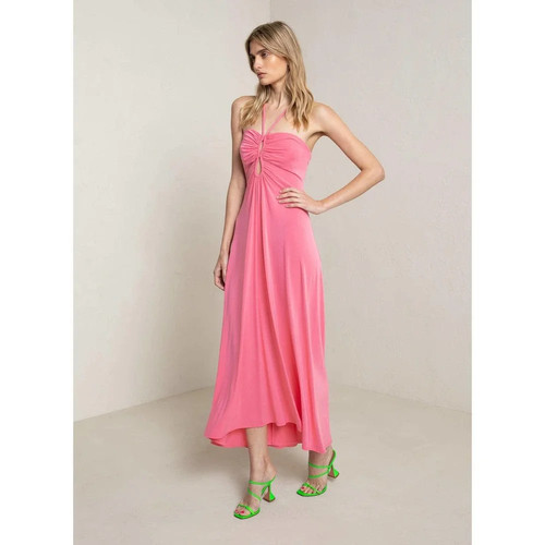 Abito midi julieta - midi, rosa