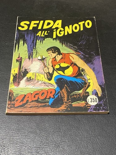 Zagor scritta rossa sfida - rossa, n