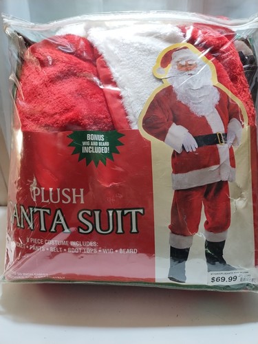 Costume babbo natale peluche - costume,