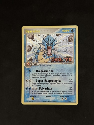 Pokemon gyarados deoxys - pokemon, ex