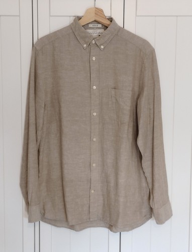 Camicia uomo media - camicia, beige