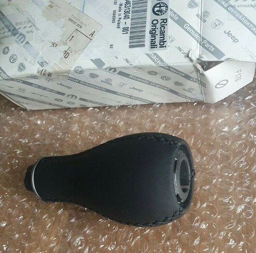 Pomello cambio pelle nero - pomello,