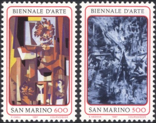 San marino 1987 arte - san,