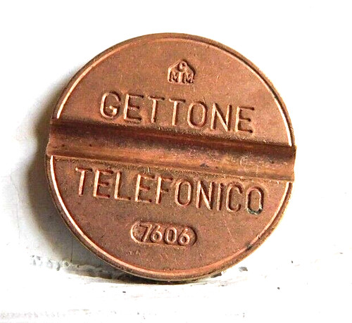 Gettone telefonico zecca - telefonico,
