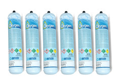 NR. 6 BOMBOLE OSSIGENO 110 BAR PER SALDATURA RICAMBI PER TURBO SET 30 90 110 200