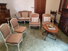 Salottino Laccato Stile Luigi