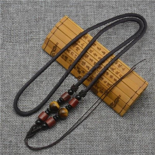 Collana nylon pietra - nylon, preziosa