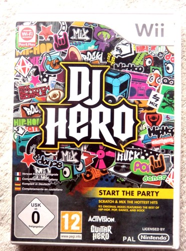 73973 hero nintendo wii - dj,
