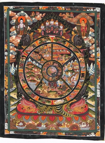 Nepal thangka dipinto - nepal,