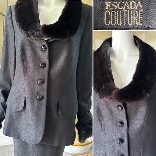 Tuta sera escada - da, couture