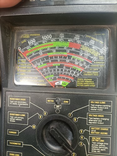 Multimetro diagnostico