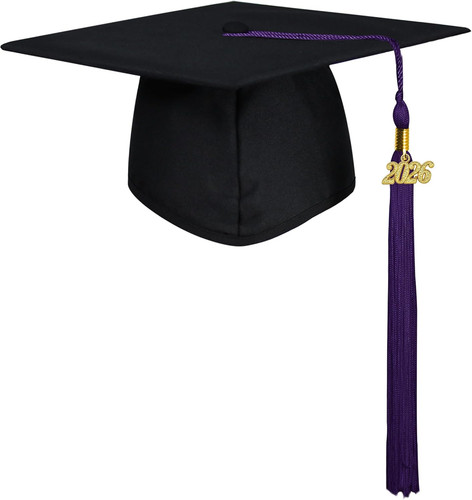 Berretto laurea nero 2026 con - berretto,