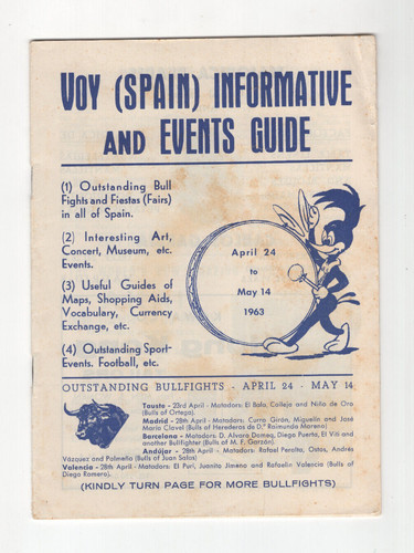Vintage 1963 spagna - 1963,