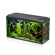 Aqpet Acquario Acqua Dolce Simply Led 100 Completo Di Accessori Filtro 80x30x46