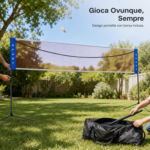 Rete pallavolo giardino - pallavolo, da