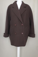 Cappotto lana marrone vintage