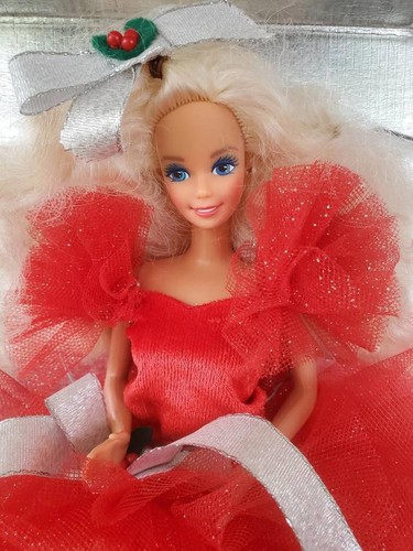 Happy holidays barbie - holidays,