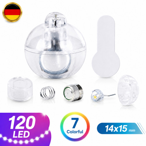 Luci palloncino led rotonde - a,