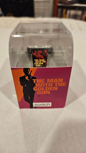 James bond 007 swatch watch - james,