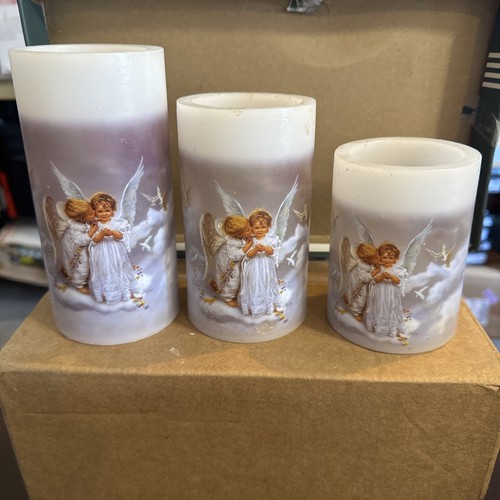 Candele batteria con piccoli - a,