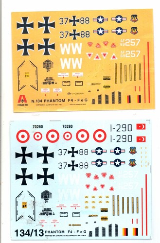 Decals hasegawa italeri - hasegawa, et