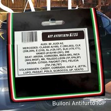 K125 bulloni antifurto ruote - k125,
