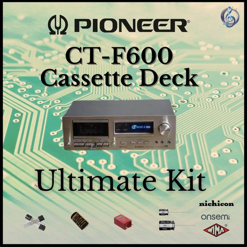 Pioneer f600 cassette deck - ct-f600,