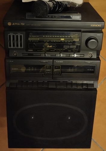 Impianto stereo karaoke - impianto,