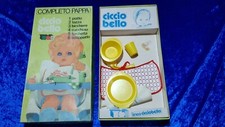*D10 CICCIO BELLO CICCIOBELLO VINTAGE DOLL SEBINO COMPLETO PAPPA IN SCATOLA