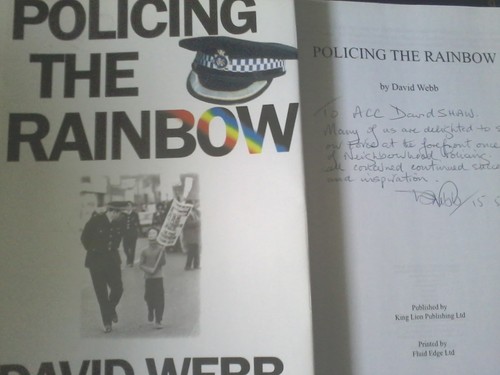 David webb signed policing - david, 'policing