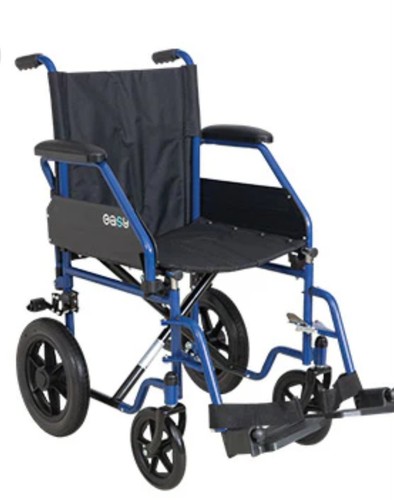 Carrozzina disabili pieghevole