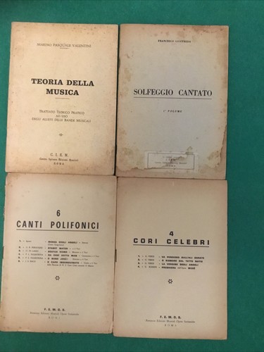 Lotto libri musica - lotto,